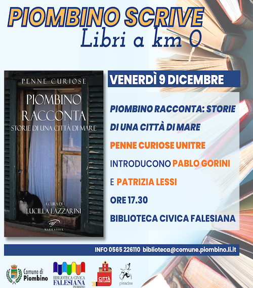 “Piombino racconta. Storie di una città di mare” prossimo appuntamento venerdì 9 dicembre