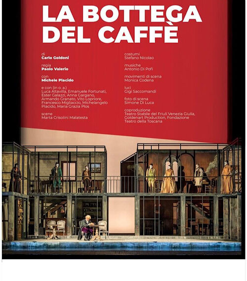 Stagione teatrale: mercoledì 29 marzo “La Bottega del caffè” con Michele Placido