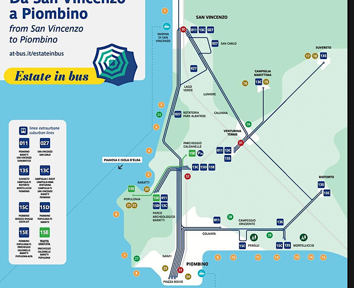 San Vincenzo: navetta serale e trenino estivo da domenica 11 giugno, ecco gli orari