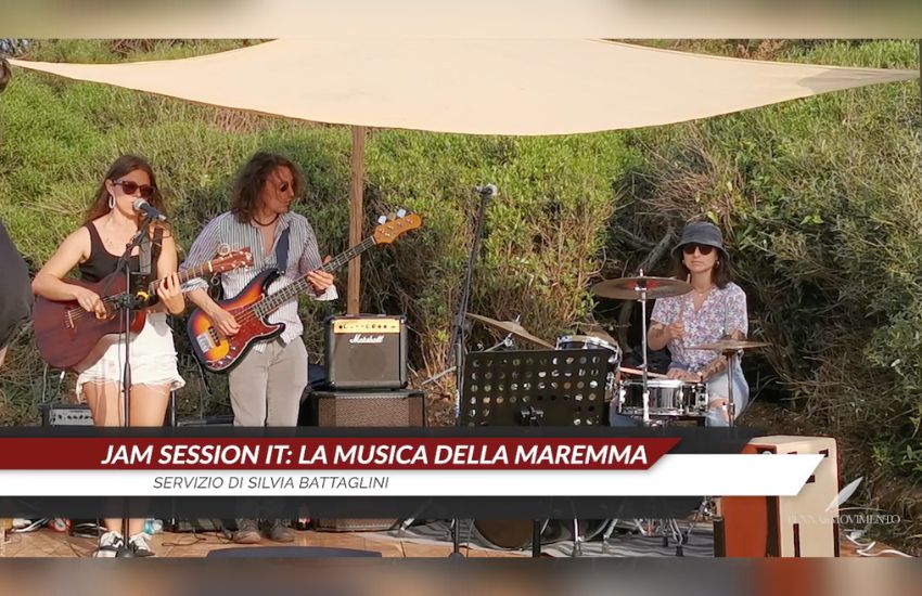 Anteprima del nostro servizio su Jam Session IT e l'evento del 26 maggio 2023 al Sun Beach Bar, Baratti (LI).