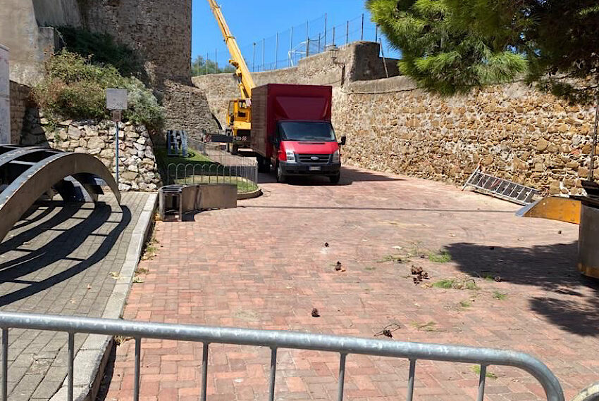 Piombino, “Sui passi di Elisa”: inaugurazione dell’istallazione artistica