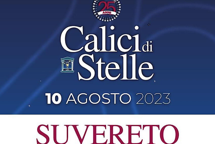 Suvereto: “Calici di stelle” compie 25 anni, appuntamento il 10 agosto
