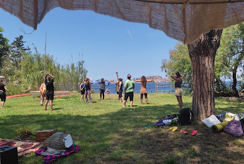 Tappa all’Open Air Museum del ritiro spirituale itinerante all’Elba