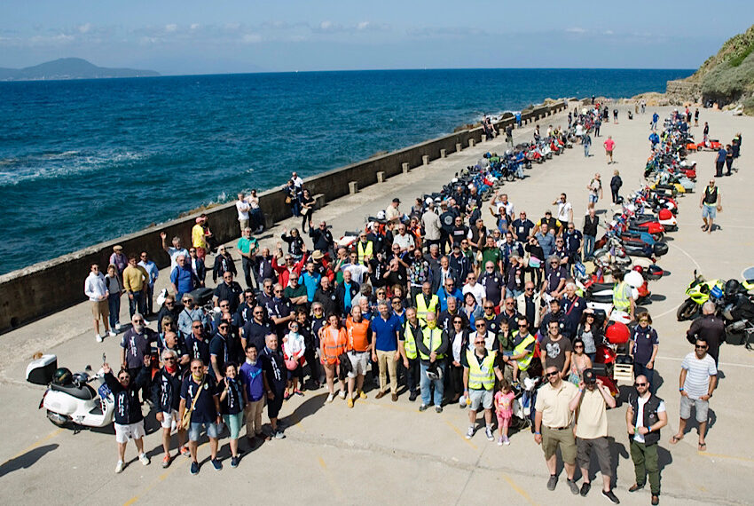 Oggi l’undicesimo raduno vespa organizzato dal VC Piombino