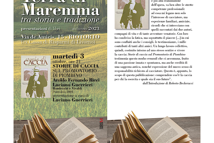 Presentazione del libro “Storie di Caccia sul Promontorio di Piombino”