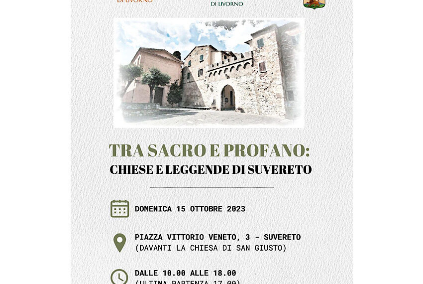 Suvereto, giornate del FAI: oggi itinerario guidato ed eventi speciali