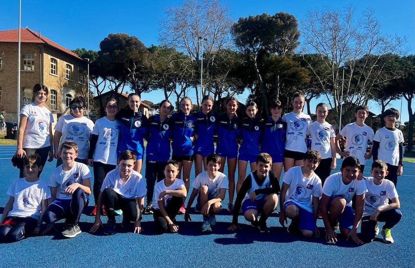 Atleti del CG a Rosignano - Pennainmovimento