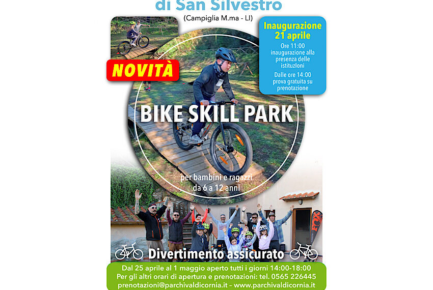 Domenica inaugurazione del BIKE SKILL PARK