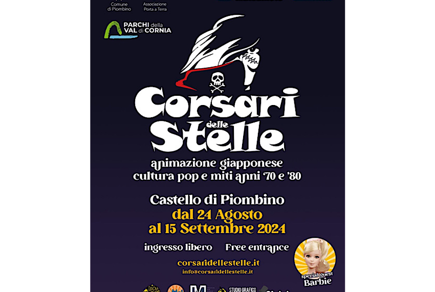 Piombino: mostra “I Corsari delle stelle – animazione giapponese, cultura pop e miti anni ’70 e ’80”