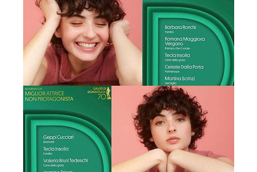 Piombino: Tecla Insolia nominata ai David di Donatello