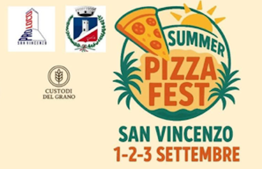 San Vincenzo, Festival della Pizza: tre giorni a base di gusto e tradizione in piazza Unità d’Italia
