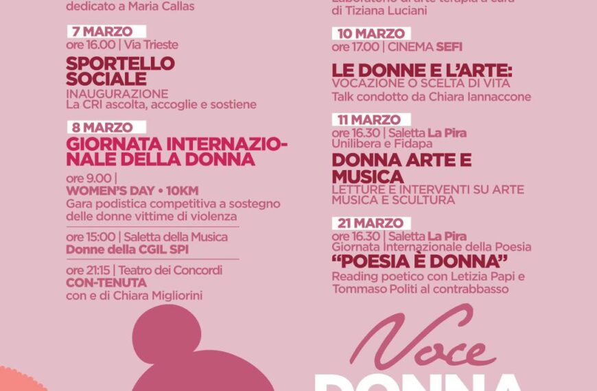 Campiglia Marittima: “Voce, donna e libertà: 80 anni di diritti”