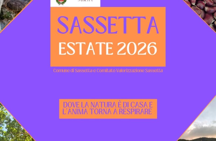 Sassetta: il calendario degli eventi 2026