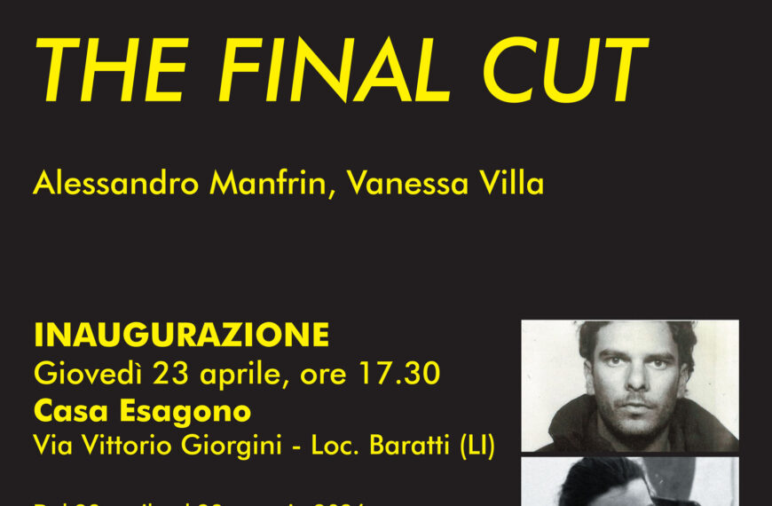 Inaugurazione installazione bando TOSCANAINCONTEMPORANEA
