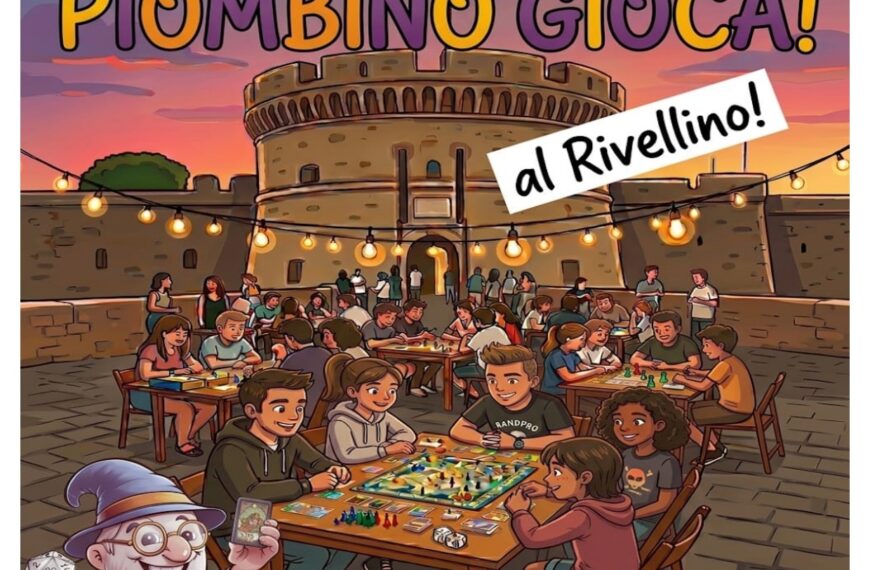 “Piombino Gioca”: due giorni di divertimento al Rivellino