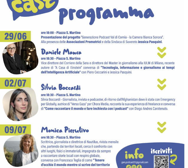 Suvereto: al via “GENERAZIONE PODCAST”