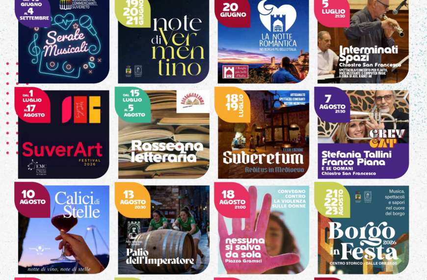 Suvereto accende l’estate: quattro mesi di eventi tra musica, grandi festival e tradizioni