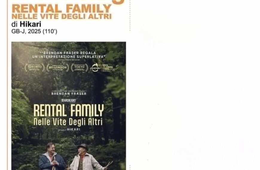 Prossimo film in Cittadella: Rental Family della regista giapponese Hikari