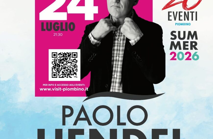 Piombino: Paolo Hendel nella Corte Pentagonale