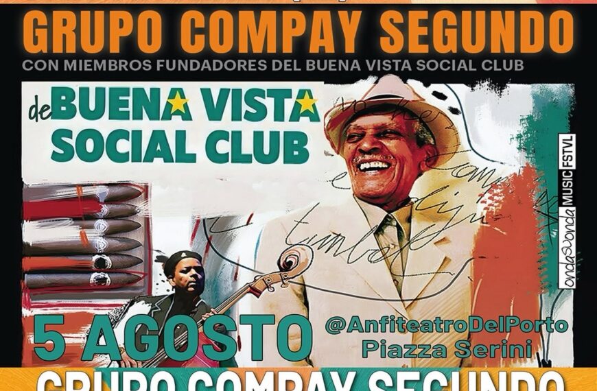 Onda su Onda Music Festival, Grupo Compay Segundo all’anfiteatro del porto