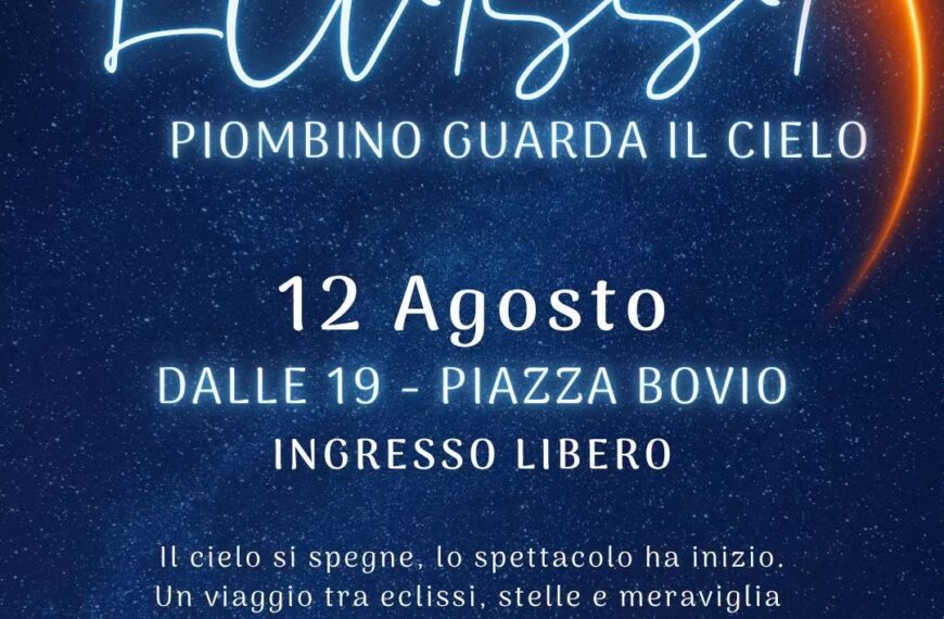 “Eclissi – Piombino guarda il cielo”
