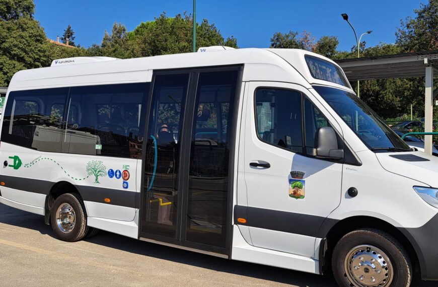 Suvereto-Baratti: al via il nuovo collegamento con il bus elettrico
