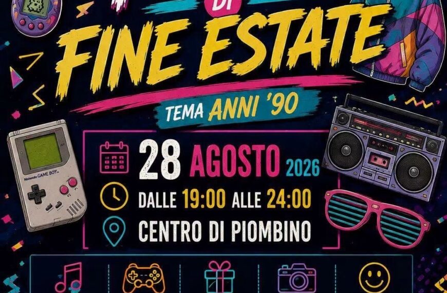 Piombino: la “Festa di fine estate” animerà il centro della città