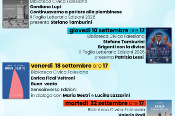 Tornano gli appuntamenti della rassegna “Piombino scrive. libri a km0!”