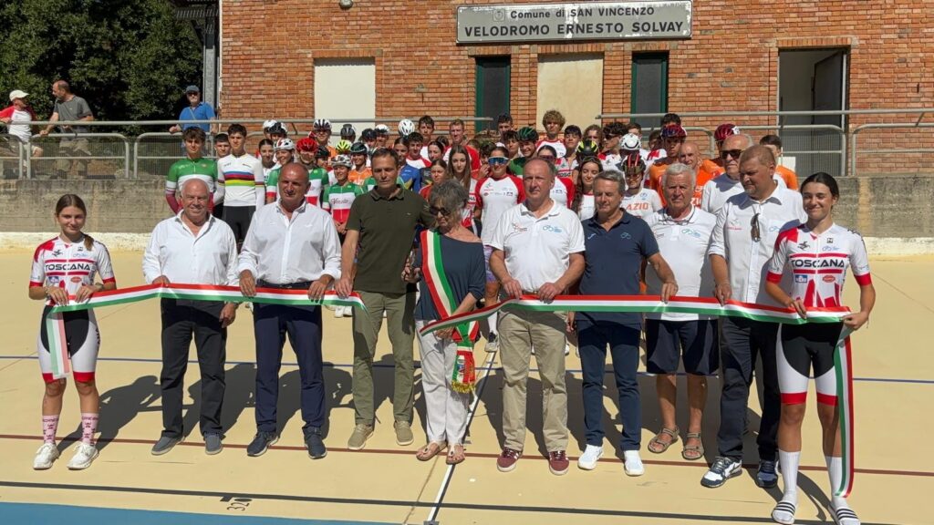 San Carlo: taglio del nastro e prime gare al velodromo ‘E. Solvay’