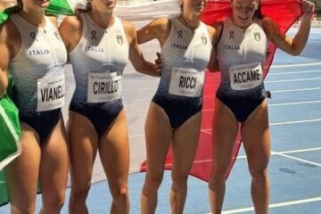 Oro per Accame nella 4×400