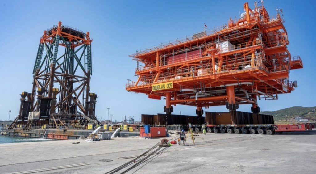 Piombino: Rosetti Marino completa la fase on shore della piattaforma Douglas