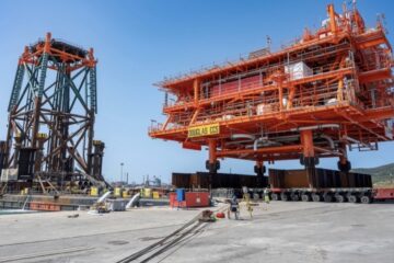 Piombino: Rosetti Marino completa la fase on shore della piattaforma Douglas