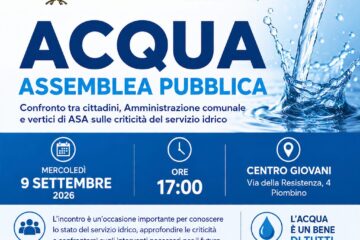 Acqua: assemblea pubblica con ASA