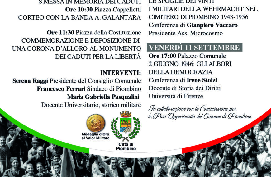 Battaglia di Piombino: il calendario delle iniziative