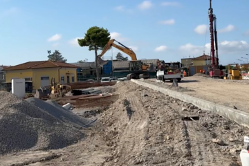 Nuovo ponte di via Cerrini: i lavori entrano nel vivo