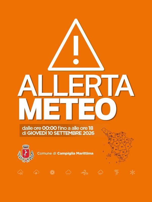 Allerta meteo Arancione
