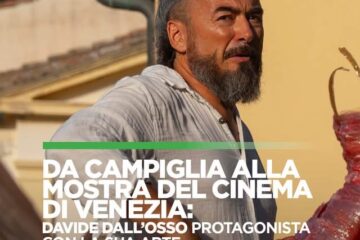 L’arte di Davide Dall’Osso arriva alla mostra del cinema di Venezia