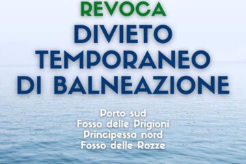 San Vincenzo: revoca del divieto di balneazione