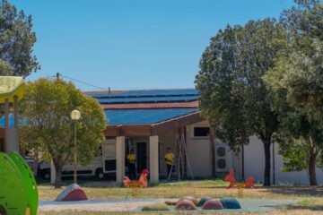 Terminato impianto fotovoltaico sulla copertura della Sala della musica