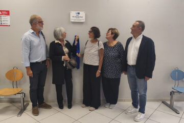 Villamarina: inaugurata questa mattina la hall al dottor Nelso Calonaci