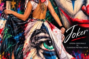 Dal quadro al tessuto: il Joker di Claudia Pietralunga diventa un abito sartoriale