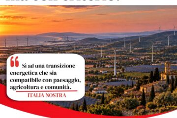 Energie rinnovabili: Italia Nostra propone un confronto con i cinque Comuni della Val di Cornia