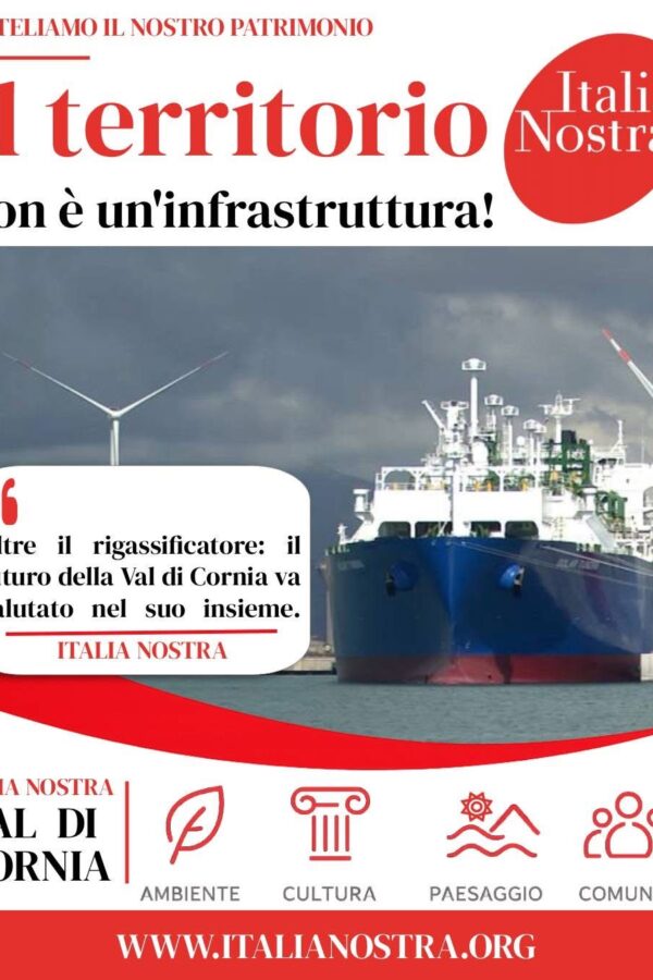 Italia Nostra Val di Cornia presenta le osservazioni sulla FSRU di Piombino