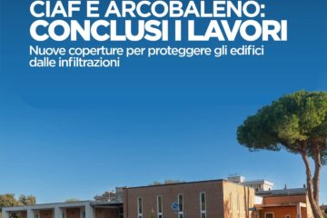 CIAF e Scuola Materna Arcobaleno: conclusi i lavori di impermeabilizzazione