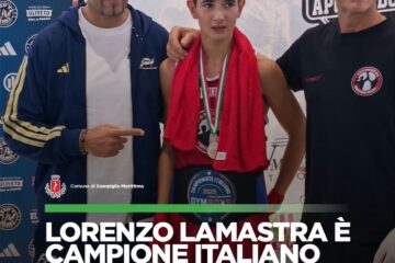 Campiglia Marittima: Lorenzo Lamastra campione italiano di Gym Boxe