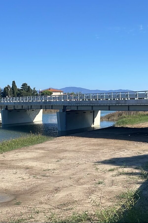 Domani, giovedì 15 ottobre, Anas aprirà al traffico il nuovo ponte sul canale Scolmatore