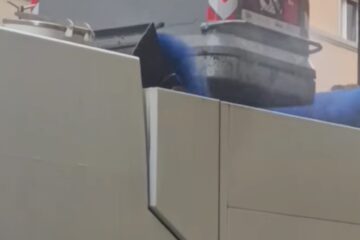 Piombino: prosegue il lavaggio e la sanificazione dei cassonetti per i rifiuti